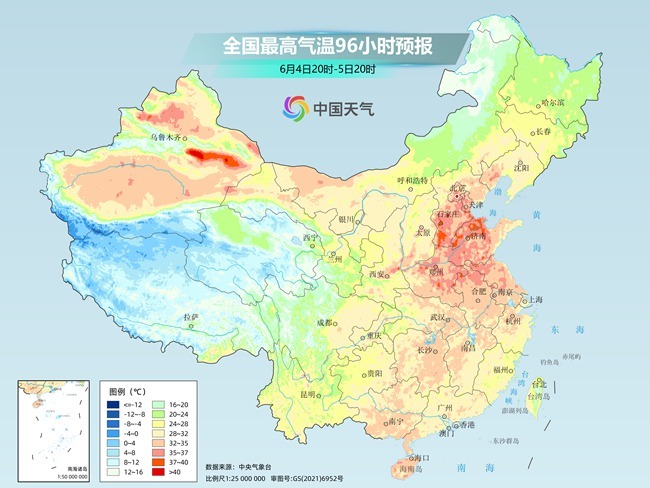 气温弹射起飞！河北、河南、山东部分地区(🍰)最高气温将超过38℃